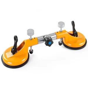 Yellow Strong Wall Manual 90 Degree Angle Adjustable Tile Suction Cup Vacuum Suction Lifter Glass Sucker