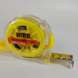 Yellow Transparent Measure Tape Customized Logo