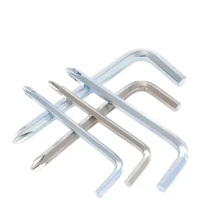 Yuexing Shenzhen Manufactory Max Power 6PCS Industrial Grade Steel Ball End Hex Allen Key Set Long Metric Black Oxide Finish