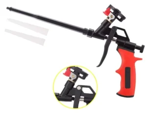 Zinc Alloy Manual Polyurethane Spray Gun DIY Grade OEM Caulking Gun for Building Construction No Cleaning Required