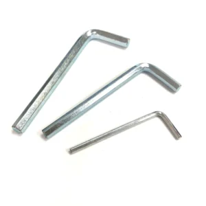 Zinc Plated Carbon Steel 2mm 36mm Adjustable 2.5mm Allen Key Allen Wrench Hex Key