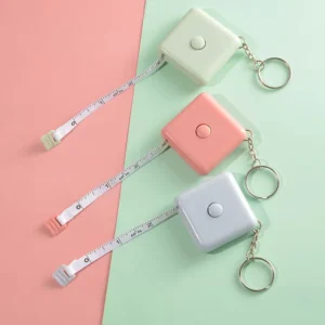 square Measuring Reel Tape Measure Tape Promotional Band Flexible Rule Line Tape